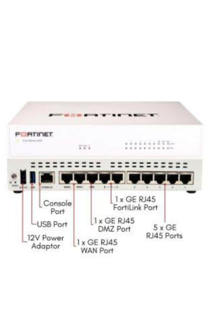 FortiGate-61F with 1-Year 24x7 FortiCare & FortiGuard Unified Protection