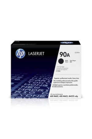 HP 90A Black Original LaserJet Toner Cartridge