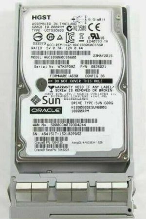 Oracle Sun 7064135 600GB 10K RPM 2.5" SAS 6Gb/s HDD with Caddy