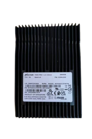 Micron MTFDKCC3T8TFR 3.84TB 7450 PRO U.3 NVMe Enterprise SSD